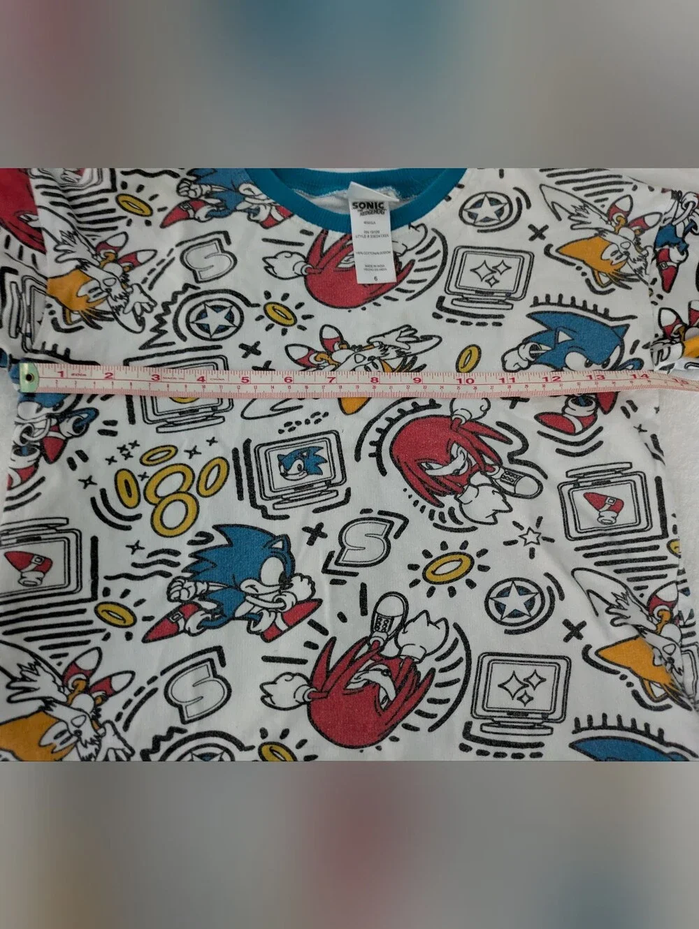 GUC Sonic the Hedgehog shorts & t-shirt set